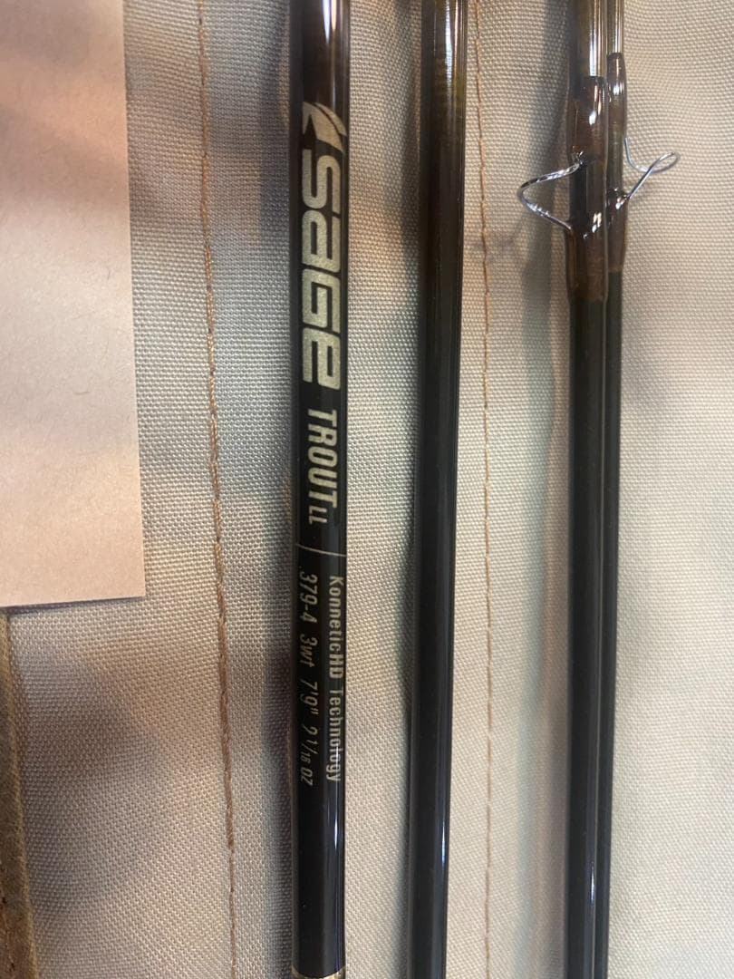SAGE TROUTLL 379－4　美品　フライロッド　フライフィッシング