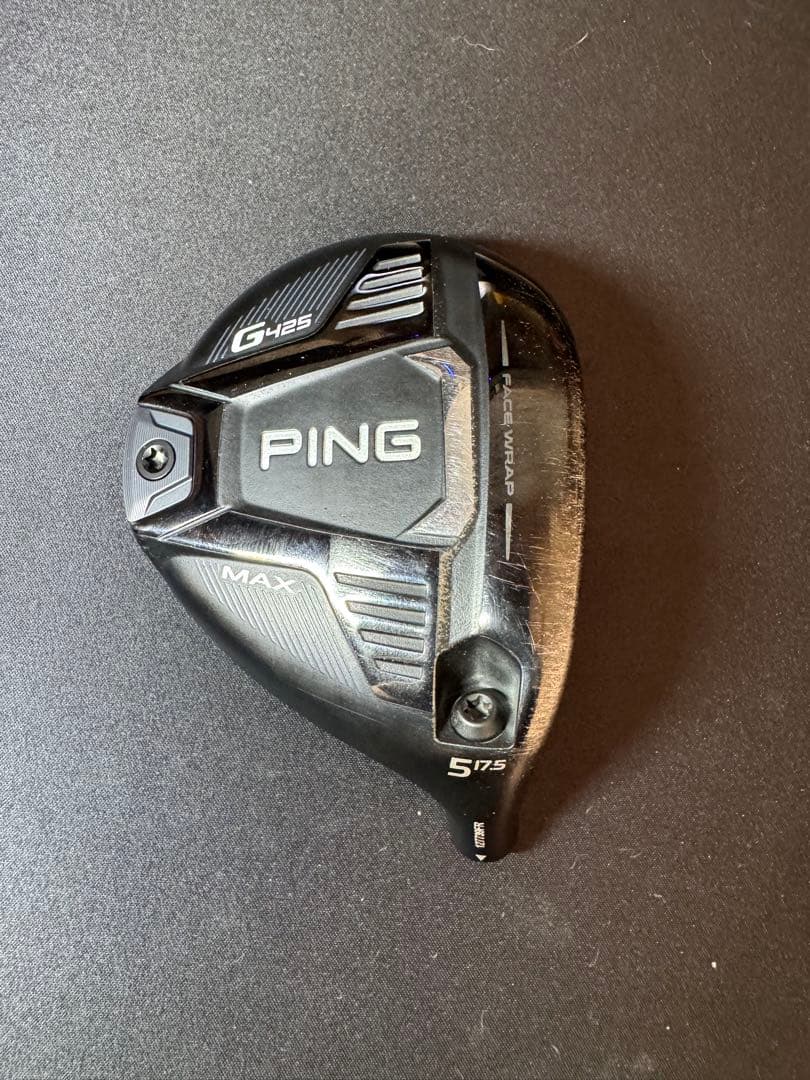 PING G425 MAX 5w ヘッドのみ 17.5° ヘッドカバー付き - メルカリ