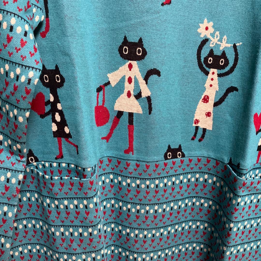 Atsuko Matano 猫柄婦人パジャマ新品タグ付きワコール