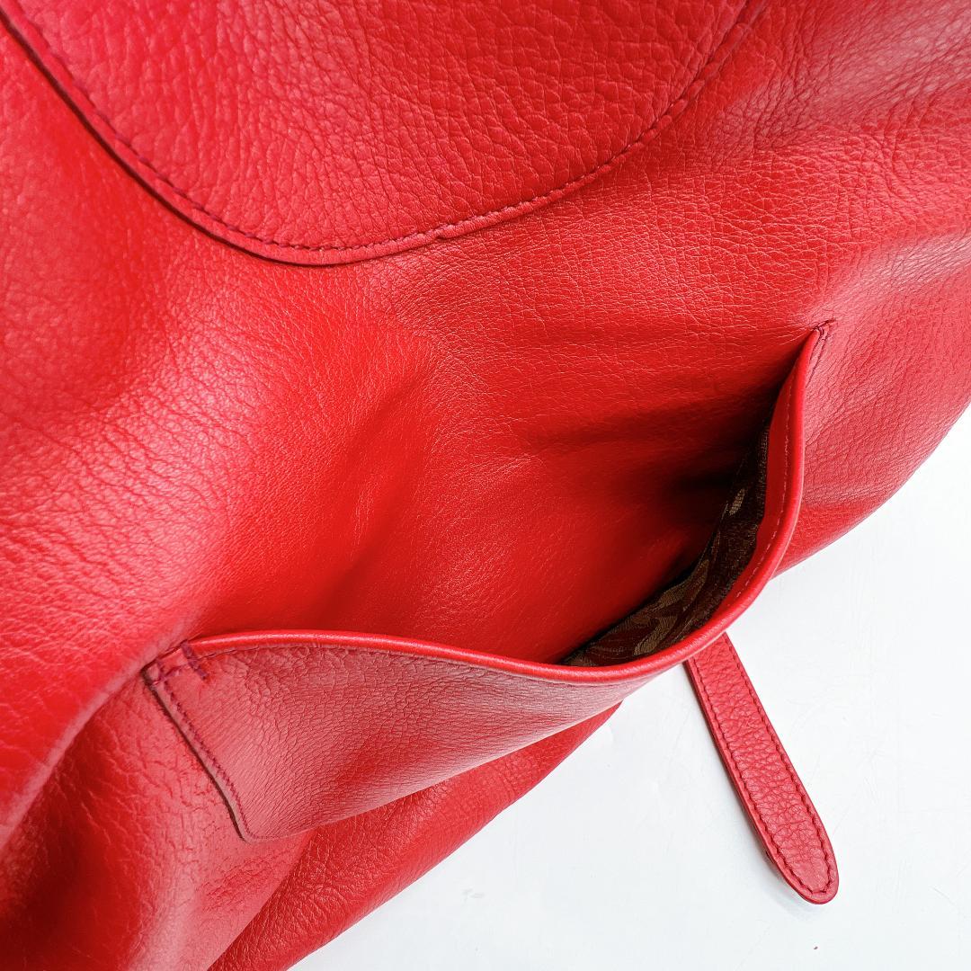 美品 IBIZA リュック　バックパック　花モチーフ　レザー A4可能 f308