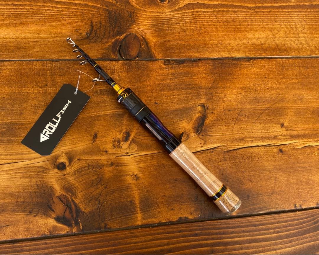 トラウトロッド 5ft6inch ベイトテレスコロッド 渓流釣り 山女魚 岩魚