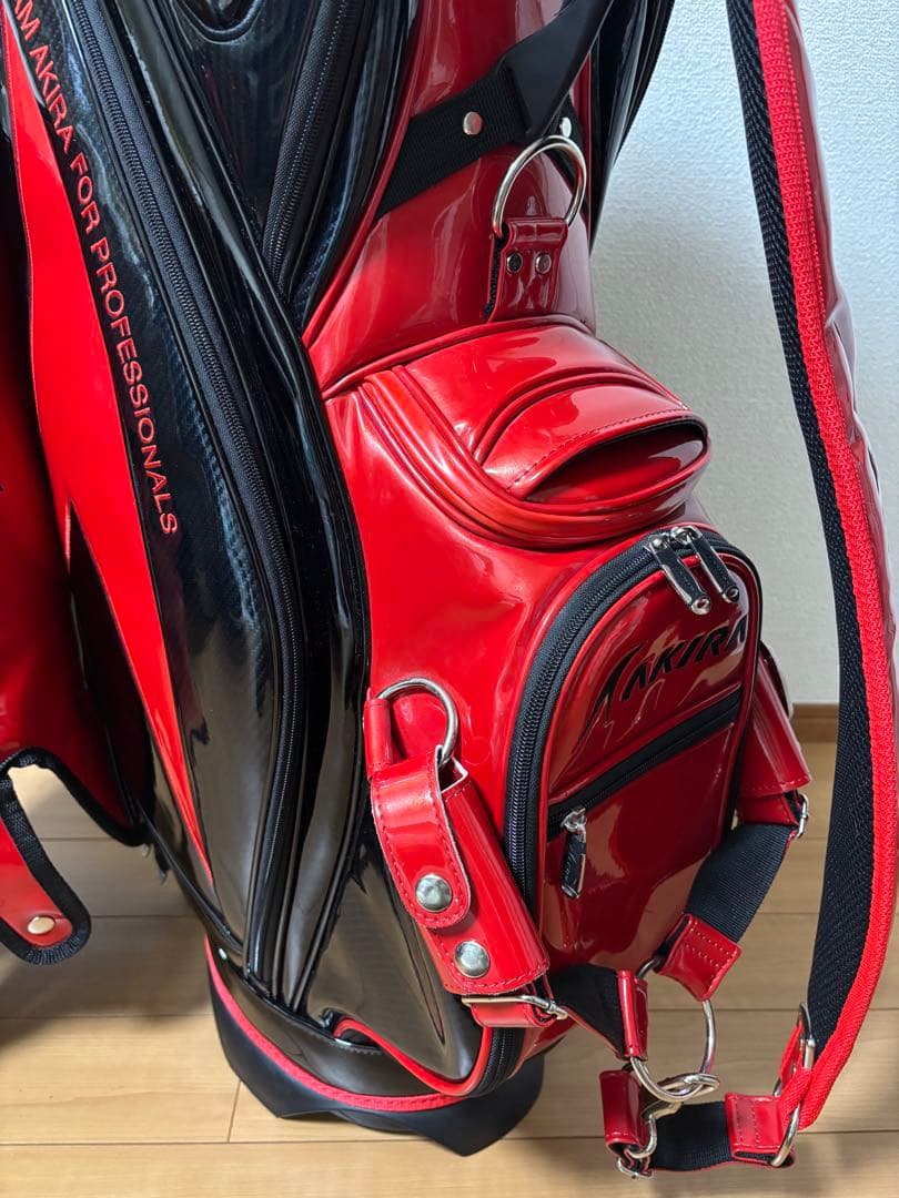 AKIRA アキラ 9.0型 アスリート プロモデル 超美品 キャディバック