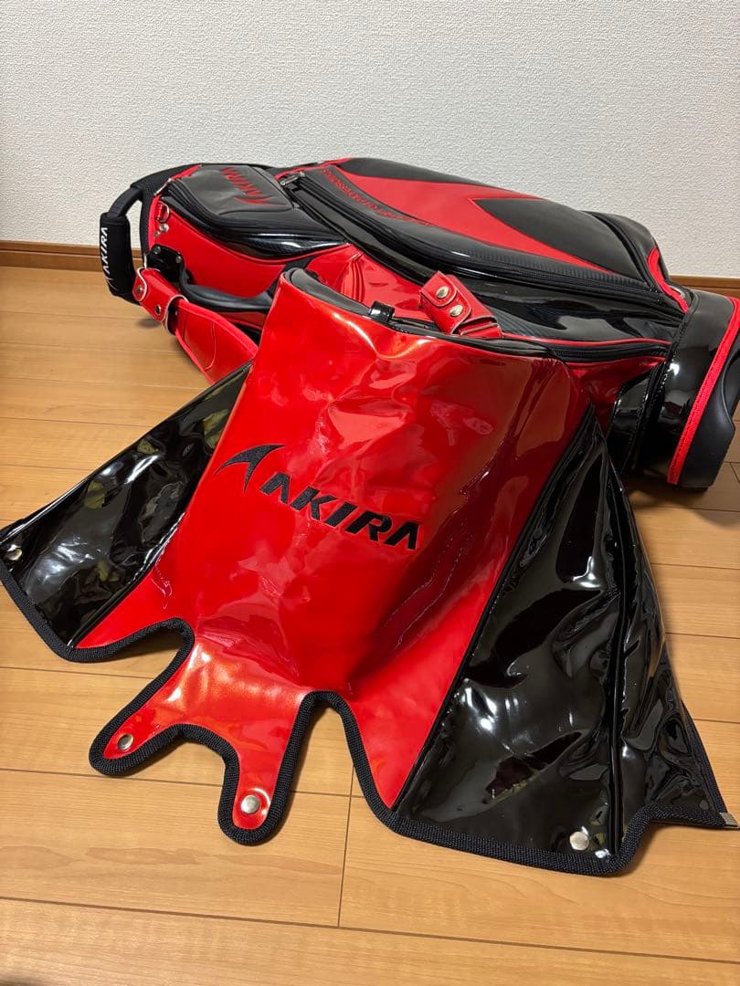 AKIRA アキラ 9.0型 アスリート プロモデル 超美品 キャディバック