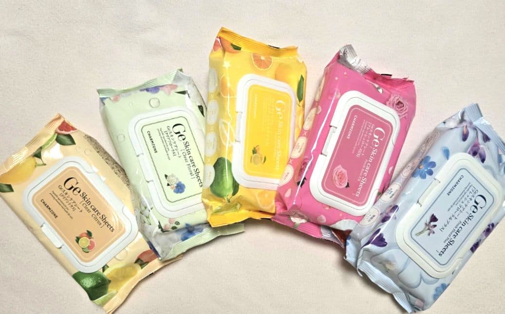 チャームゾーン スキンケアシート 60枚入り 5種類 300枚 - メルカリ