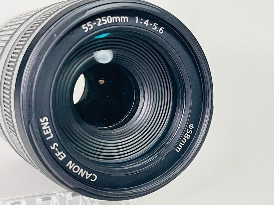 美品☘️Canon キャノン EF-S 55-250mm f4-5.6 IS