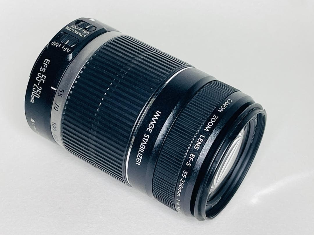 美品☘️Canon キャノン EF-S 55-250mm f4-5.6 IS