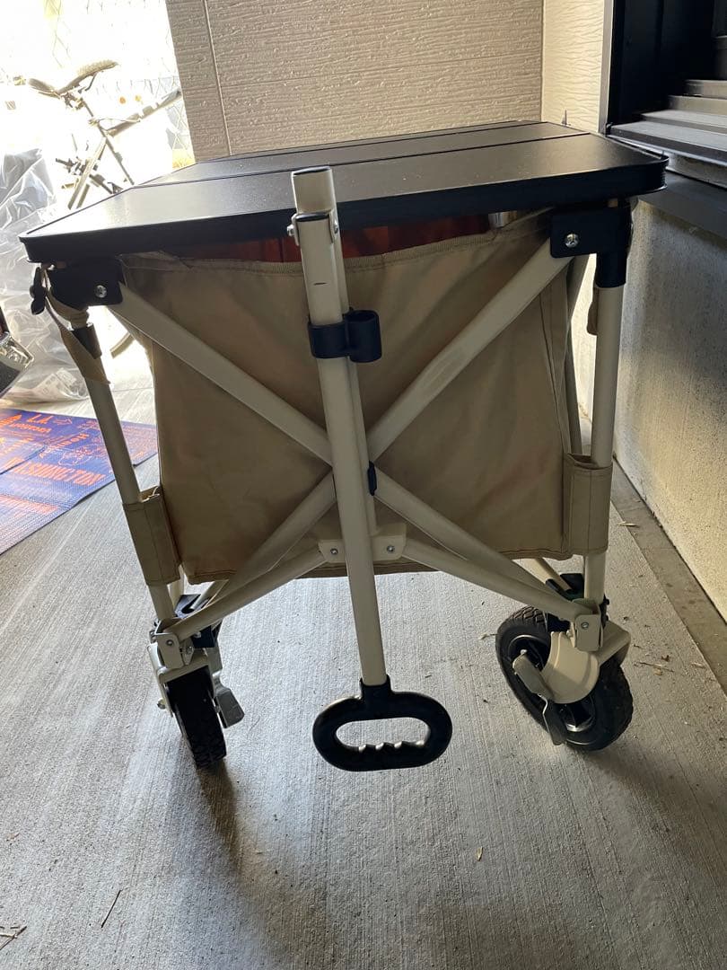 DOD キャリーワゴン ベージュ 天板セット
