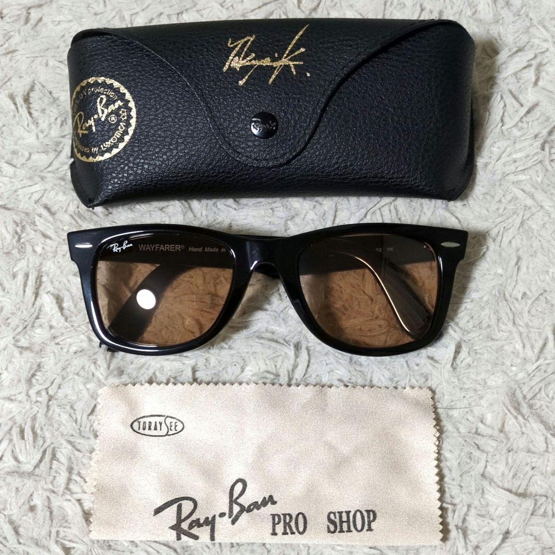 付属品完備 Ray-Ban キムタクモデル RB2140-F 901/4B 黒