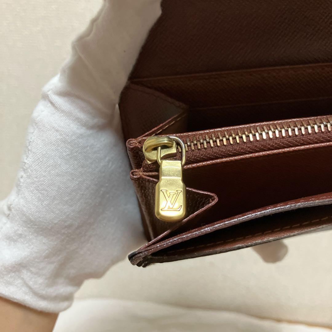 ✨美品✨ルイヴィトン 二つ折り 長財布 ポシェットポルトモネクレディ モノグラム