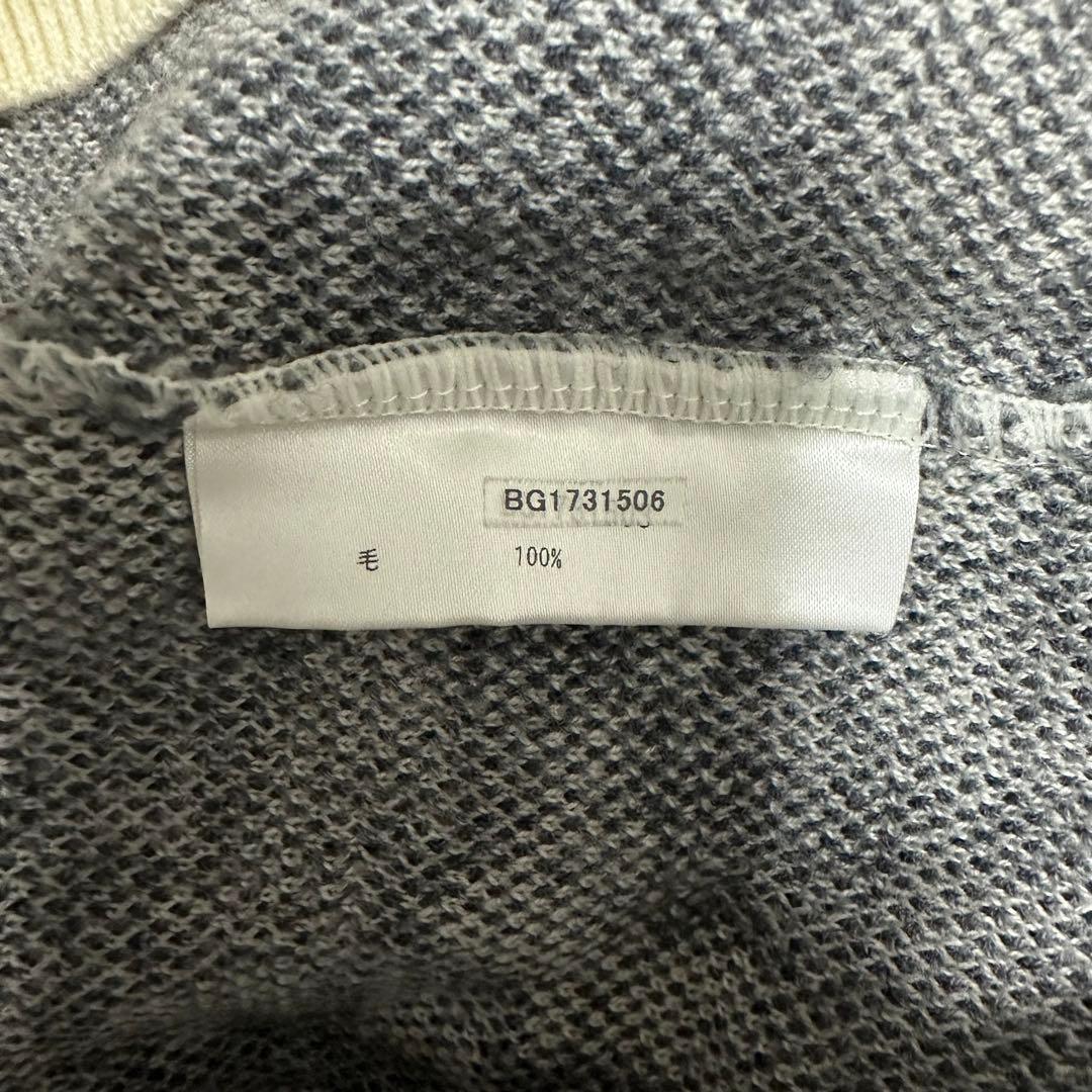 超人気◎】BRIEFING ウールニット カモ 総柄 刺繍 美品