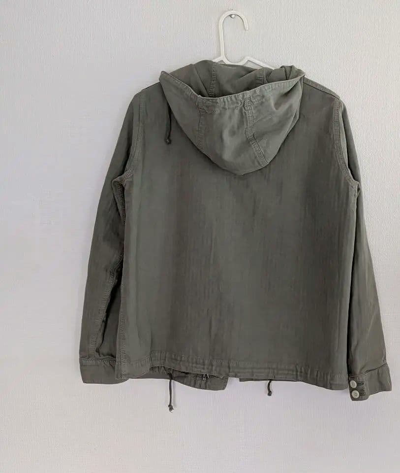 快晴堂謹製 タータンチェックライナーつき パーカーミリタリー