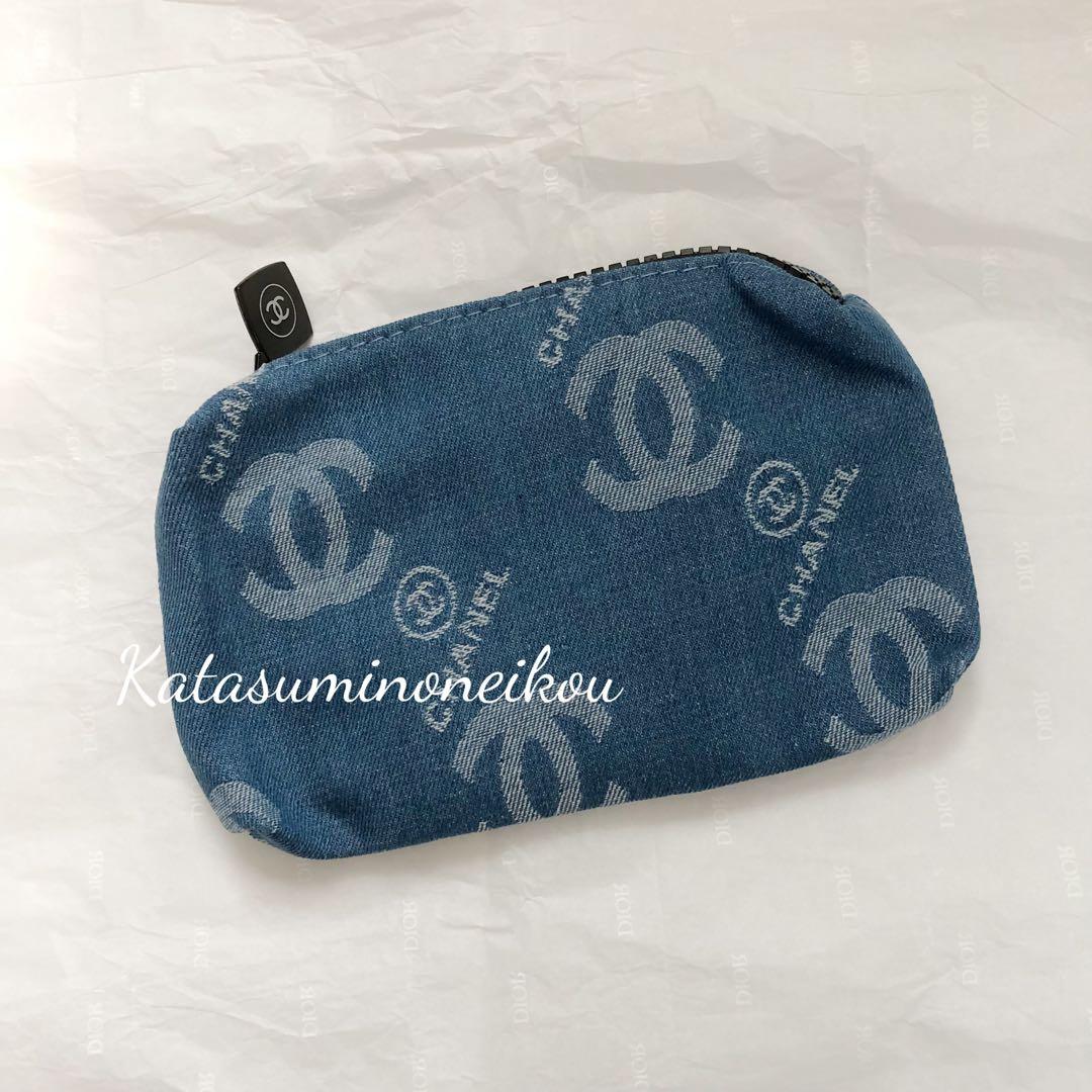シャネル CHANEL ノベルティ デニムポーチ 新品未使用 即日発送 - メルカリ