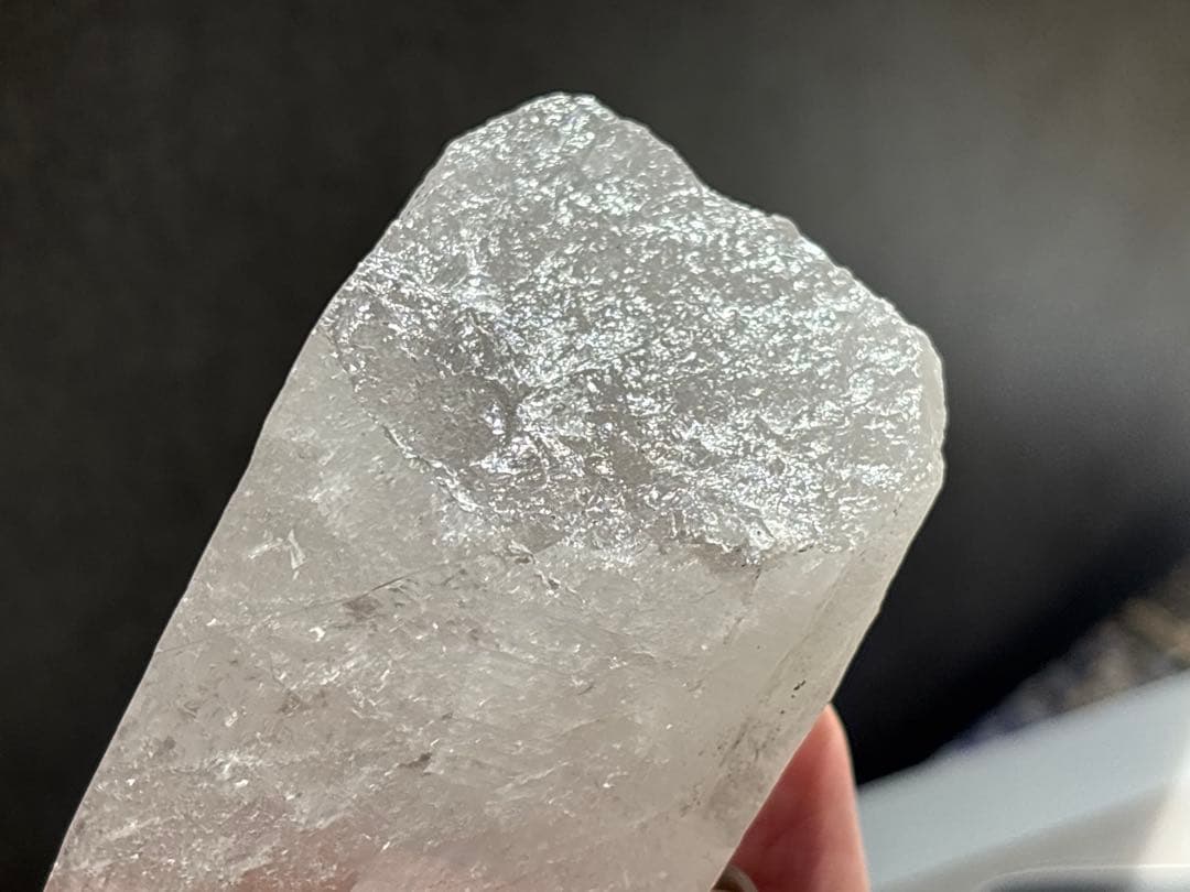 《レムリアンシード＊大型ポイント×クォーツイン・虹入り》