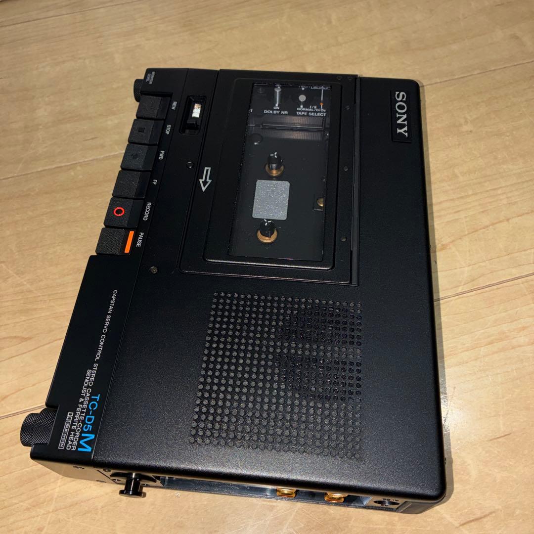 超美品 SONY ソニー TC-D5M 動作品デンスケ説明書 ストラップ 元箱
