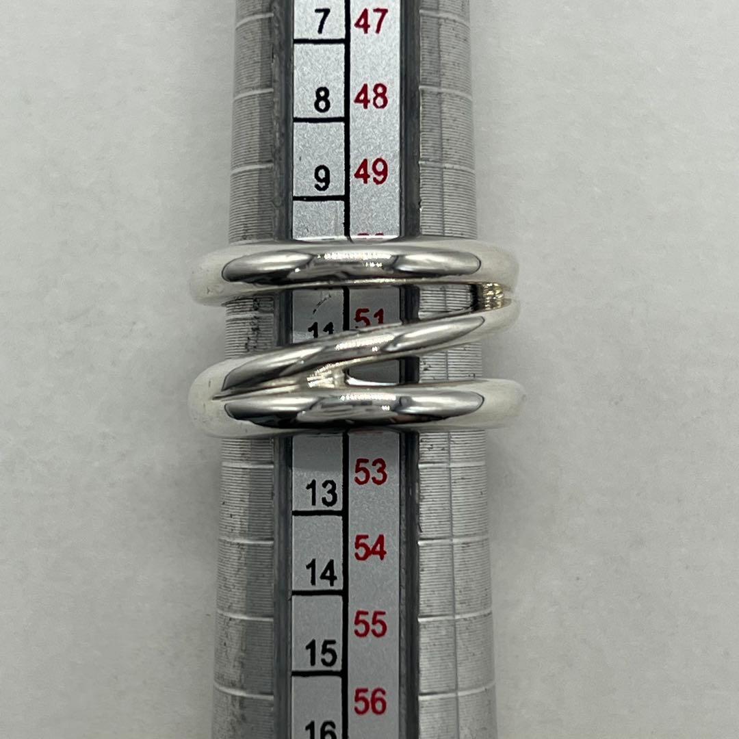 ティファニー TIFFANY ダイアゴナルリング 12号 SV925 - メルカリ