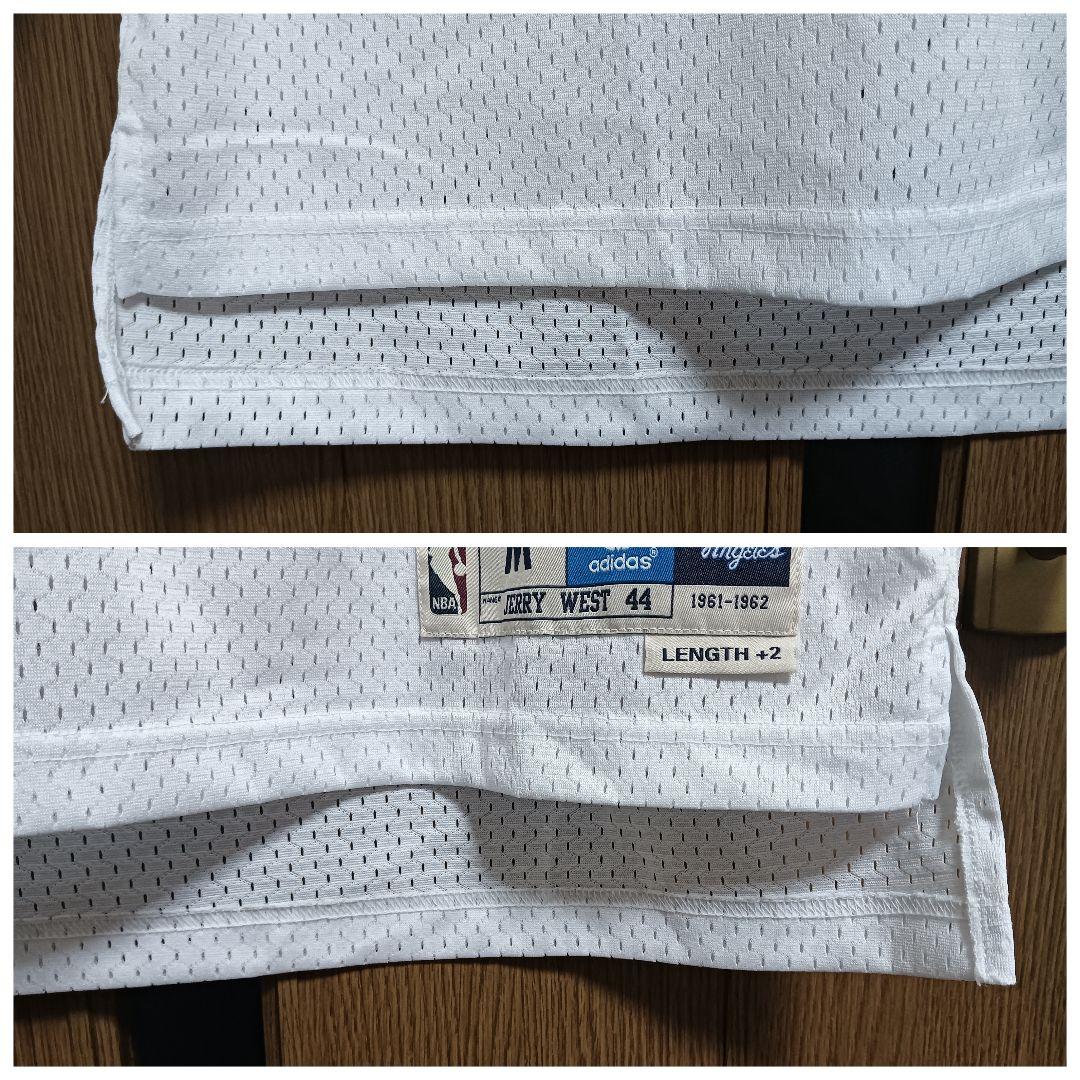 アディダス レイカーズ ジェリー・ウェスト #44 スウィングマンジャージー