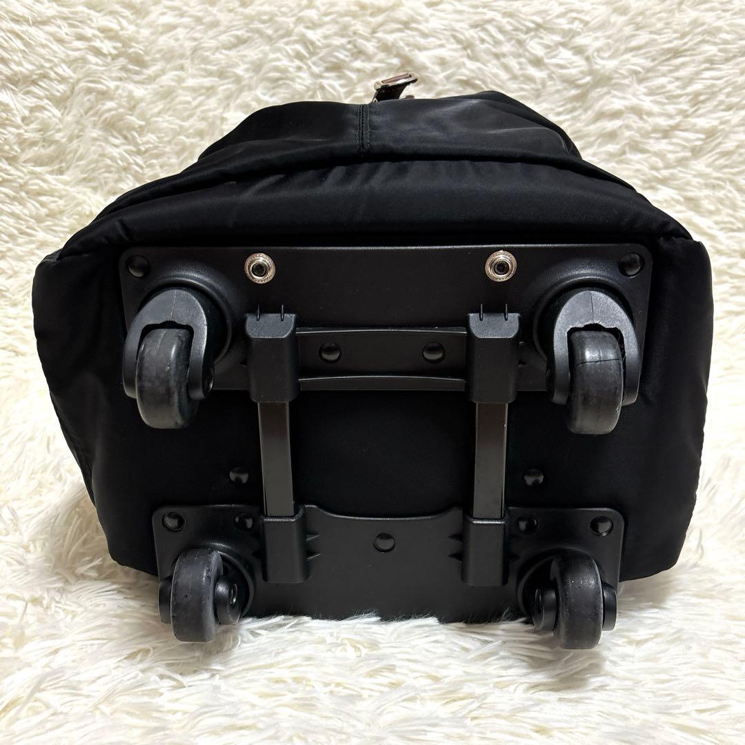 美品✨カナナプロジェクト トロリー キャリーバッグ スーツケース 黒 機内持ち込