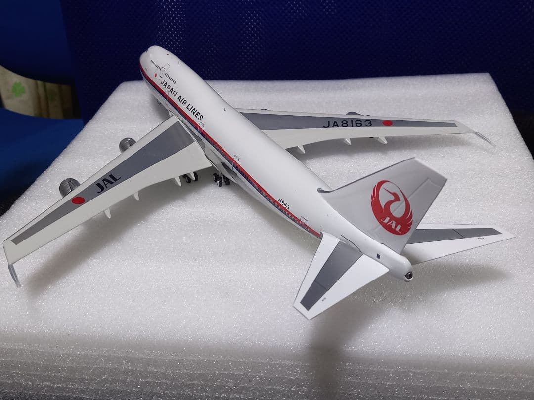 難有 B-Models 1/200 JAL B747-300 JA8163
