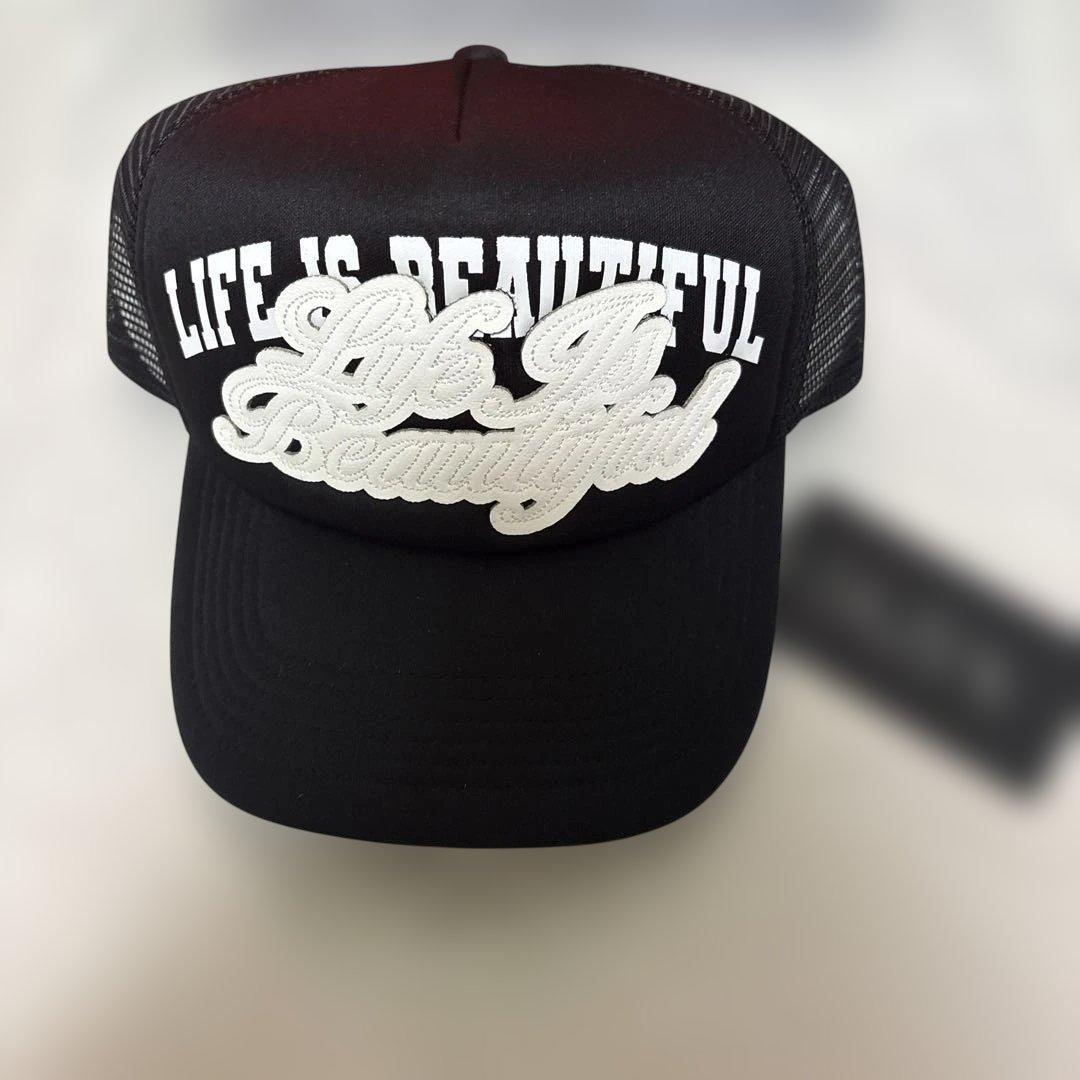 xizle メッシュキャップ TRUCKER HAT (L!FE) - メルカリ