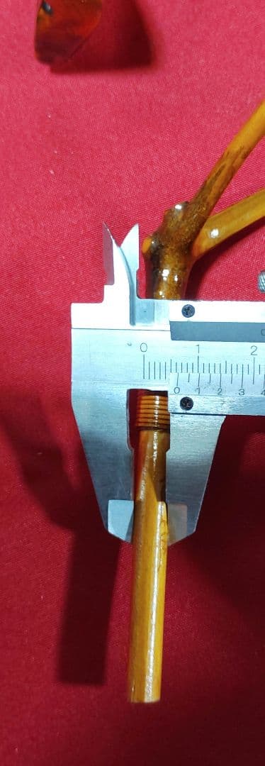 ヘラブナ釣り万力・希少杜松 万力・杜松竿枕・杜松玉置き・希少です139