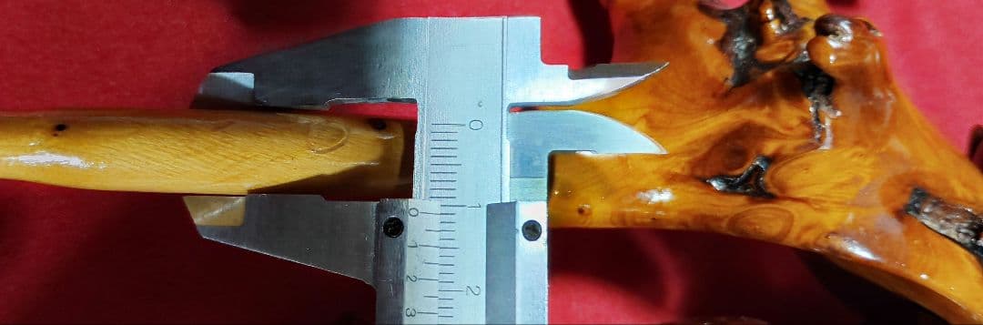 ヘラブナ釣り万力・希少杜松 万力・杜松竿枕・杜松玉置き・希少です139