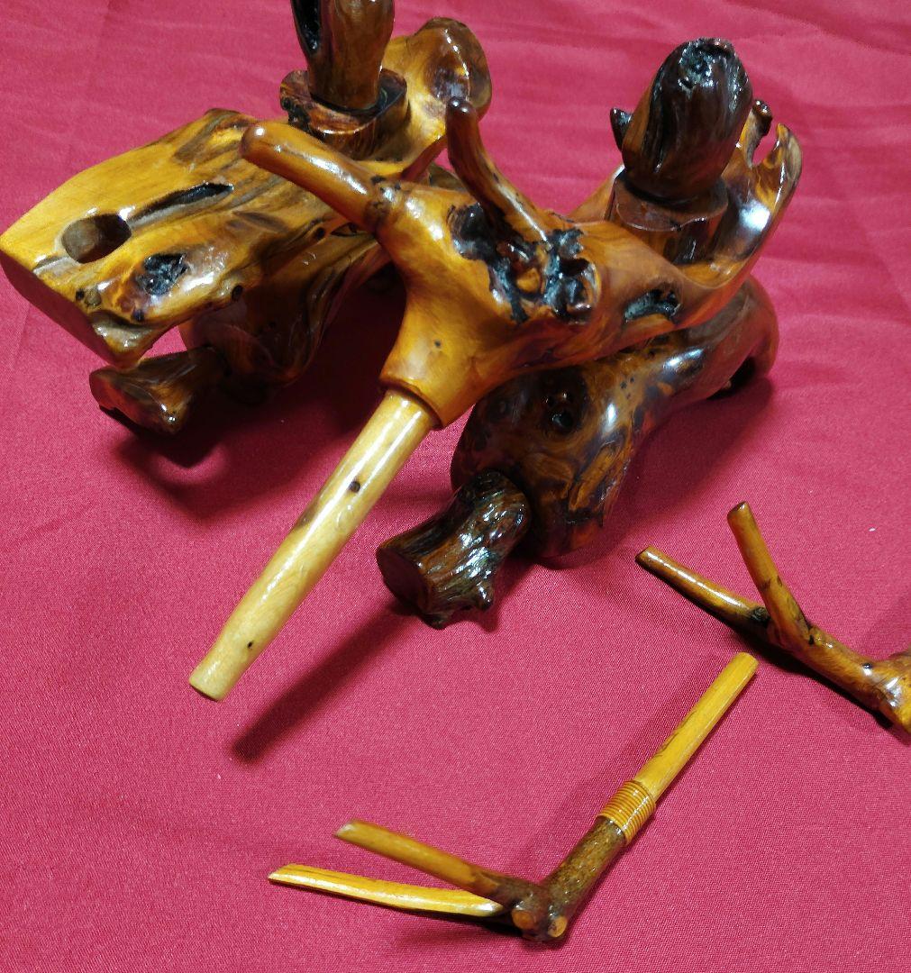 ヘラブナ釣り万力・希少杜松 万力・杜松竿枕・杜松玉置き・希少です139