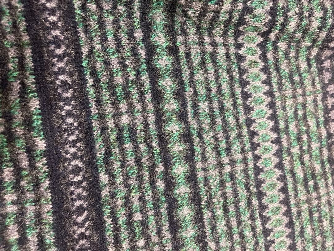 45rpm ウール100% ジャガードニットパンツ カウチンパンツ 0