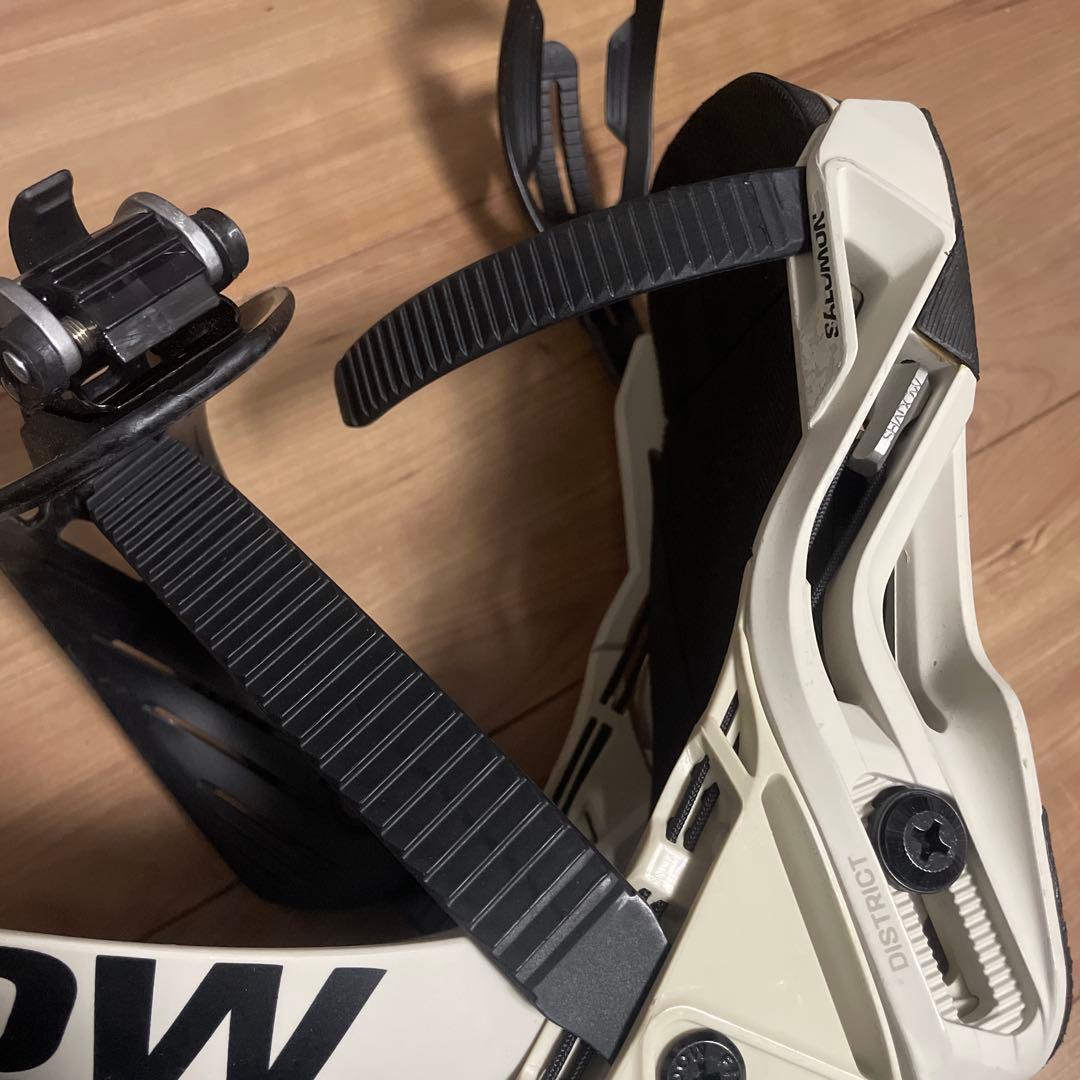 24-25 SALOMON スノーボード ビンディング ディストリクト Sサイズ