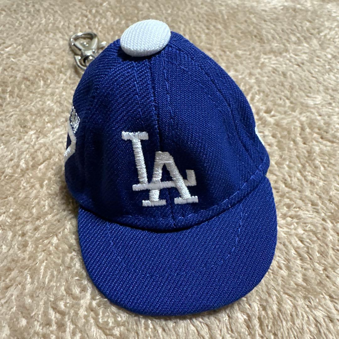 【ワールドシリーズ優勝記念】ドジャース 大谷 キャップ、キーホルダー 3点セット