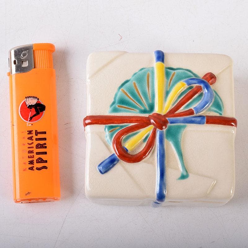 joshie様専用 京焼 平安桐鳳造 仁清写玄猪包香合 共布