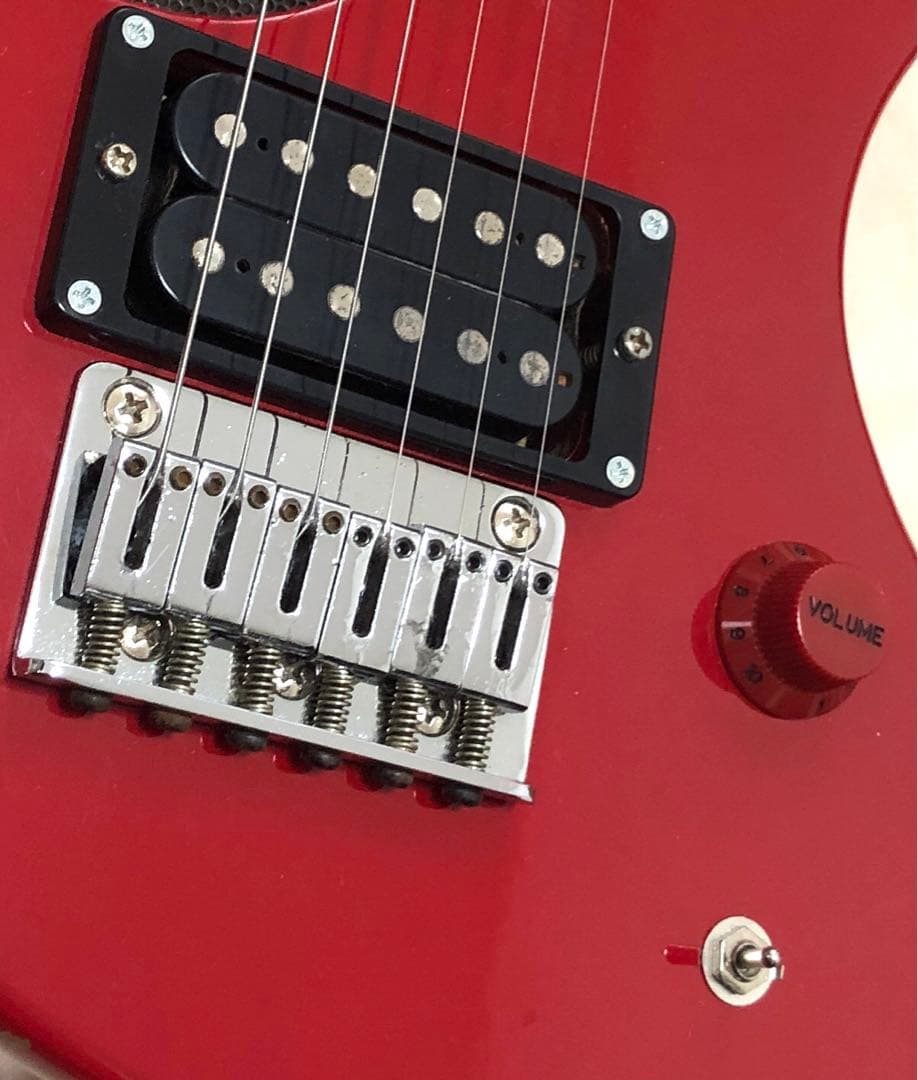 最終値下！【美品】ZO-3 レッド アンプ内蔵ミニギター ヘッドフォン端子付