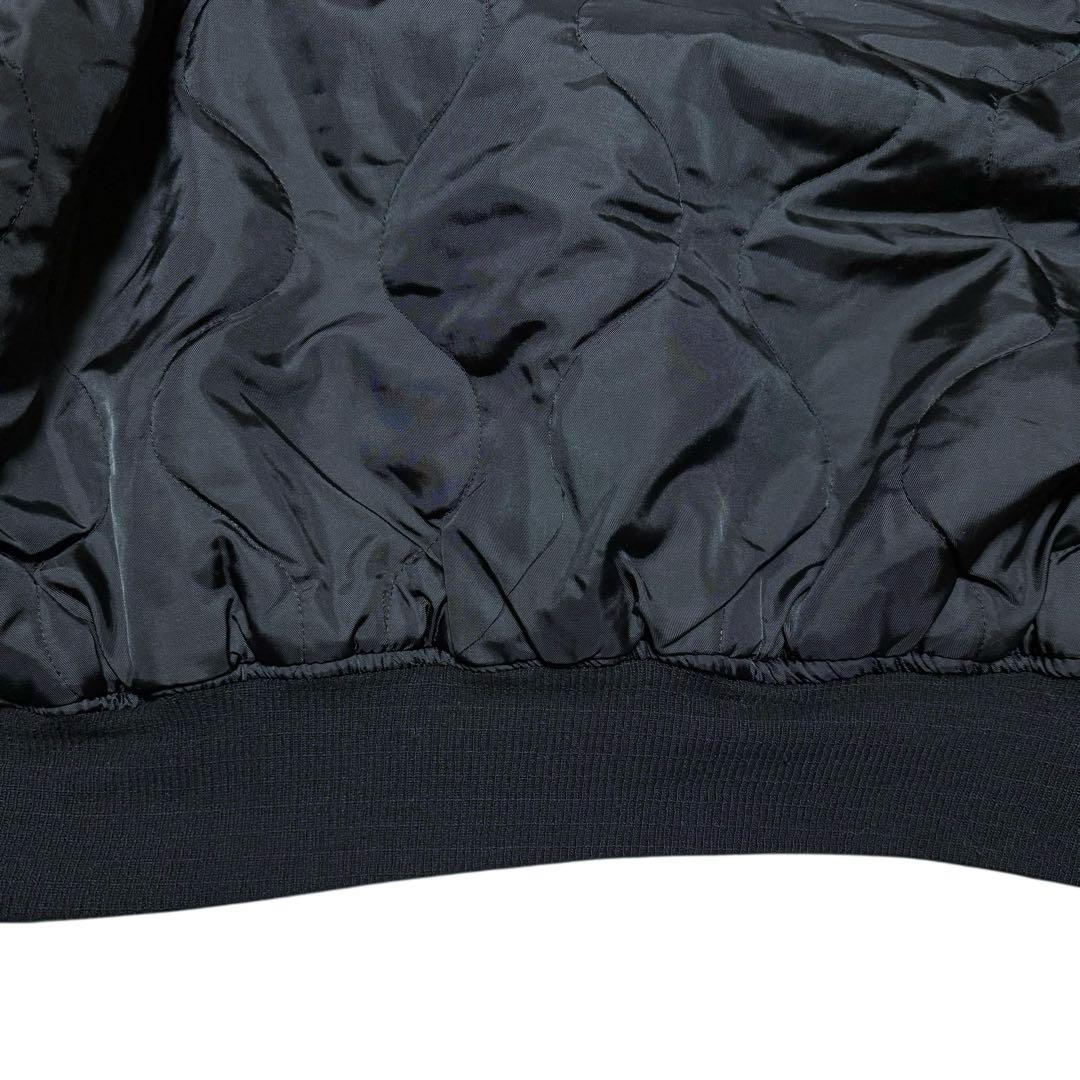 希少 90's Alpha MA-1 グランドクルー オールブラック USA製