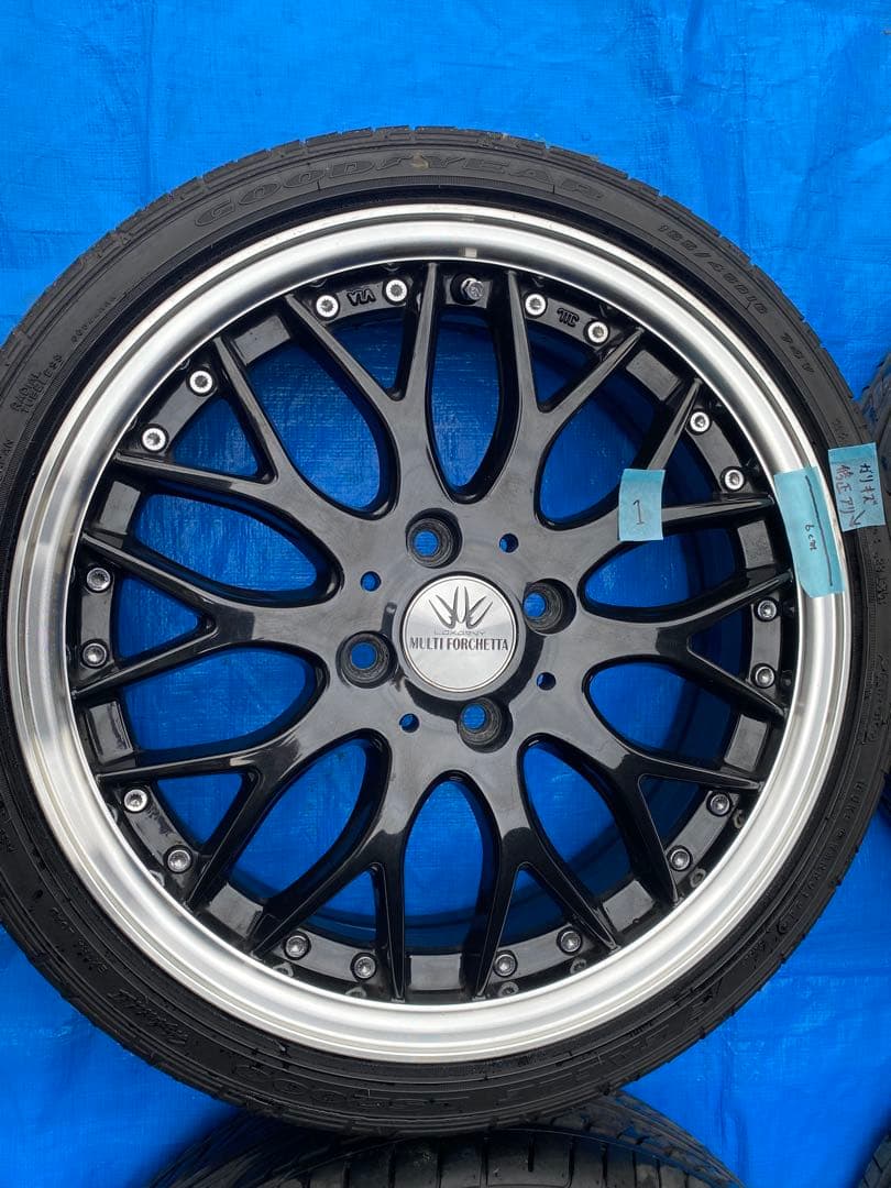 ロックサーニ　マルチフォルケッ タ　16×5.5J +48 165/45R16