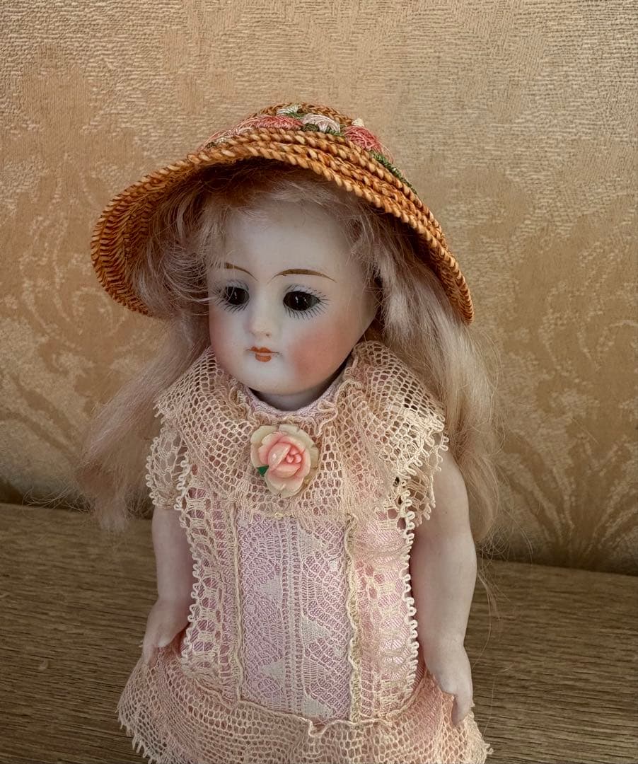 アンティーク オールビスク ミニョネット ジャーマン ビスクドール