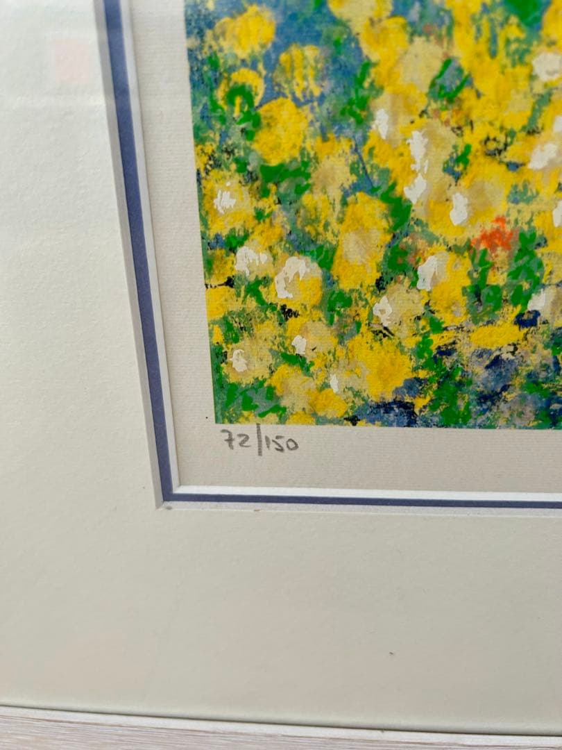 【サイン入・美品】イタリアの人気画家セルジオ・ファーレ　リトグラフ　64×50