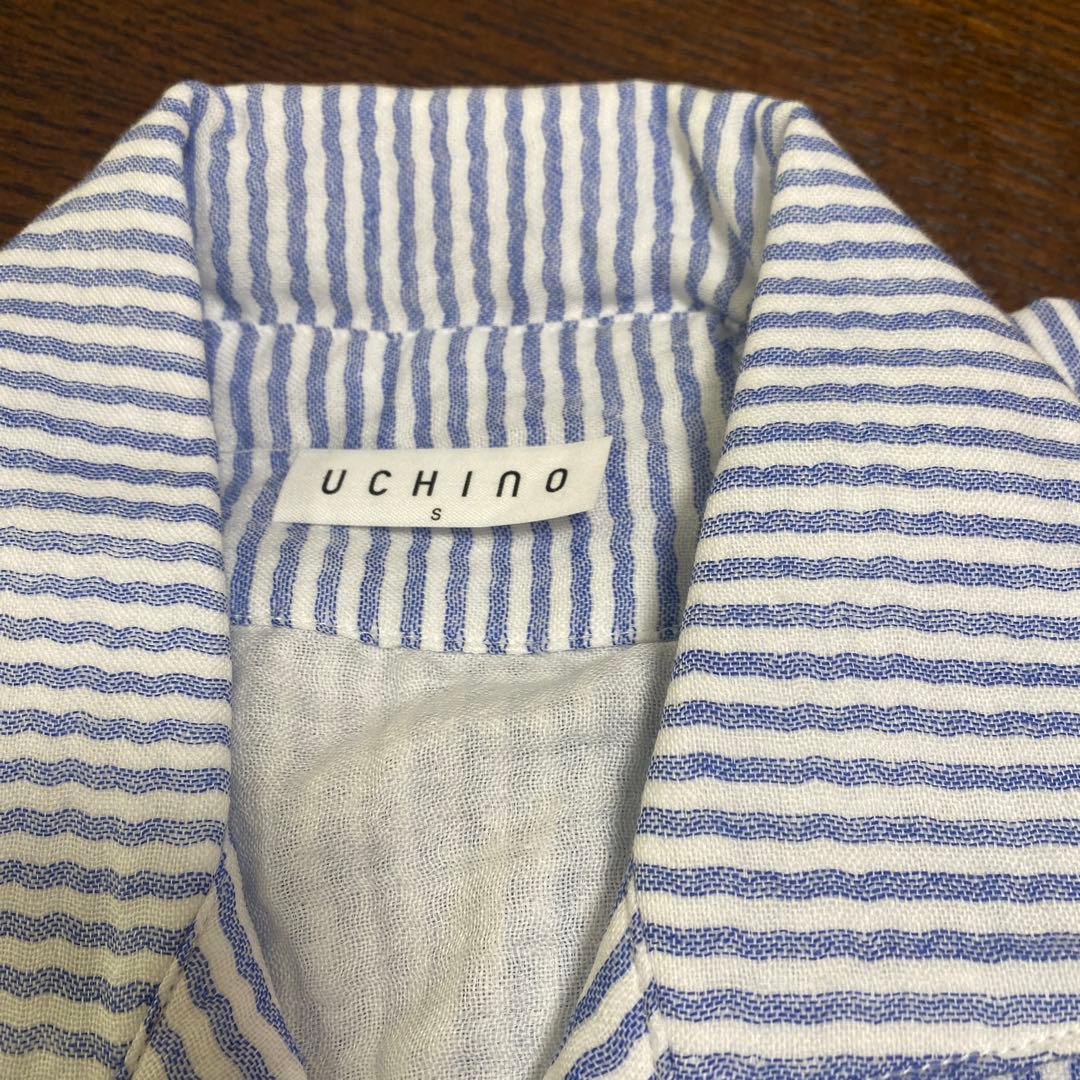 UCHINO ストライプパジャマ S