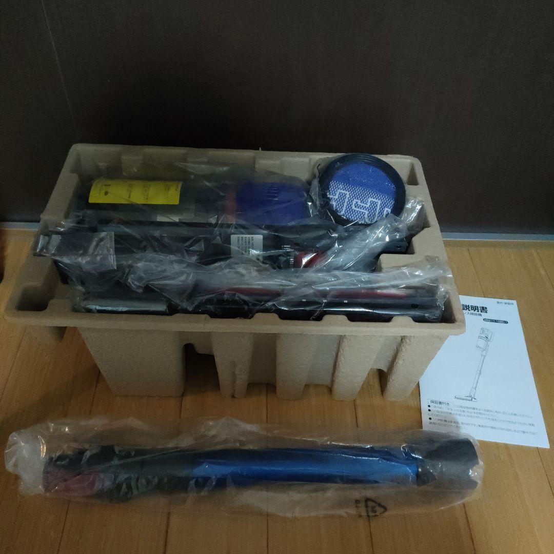 掃除機 コードレス 1月新登場 75kPa強力吸引 55分連続稼働 軽量 自立式