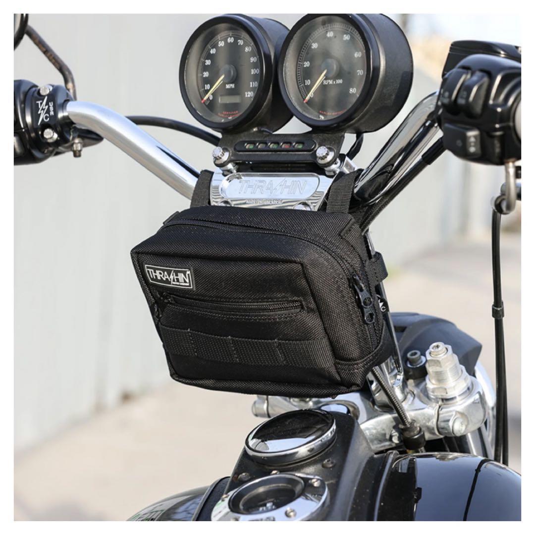 スラッシンサプライ Thrashin Supply ハンドルバーバッグ ブラック 楽天市場】スラッシンサプライ□ハンドルバーバッグ ブラック