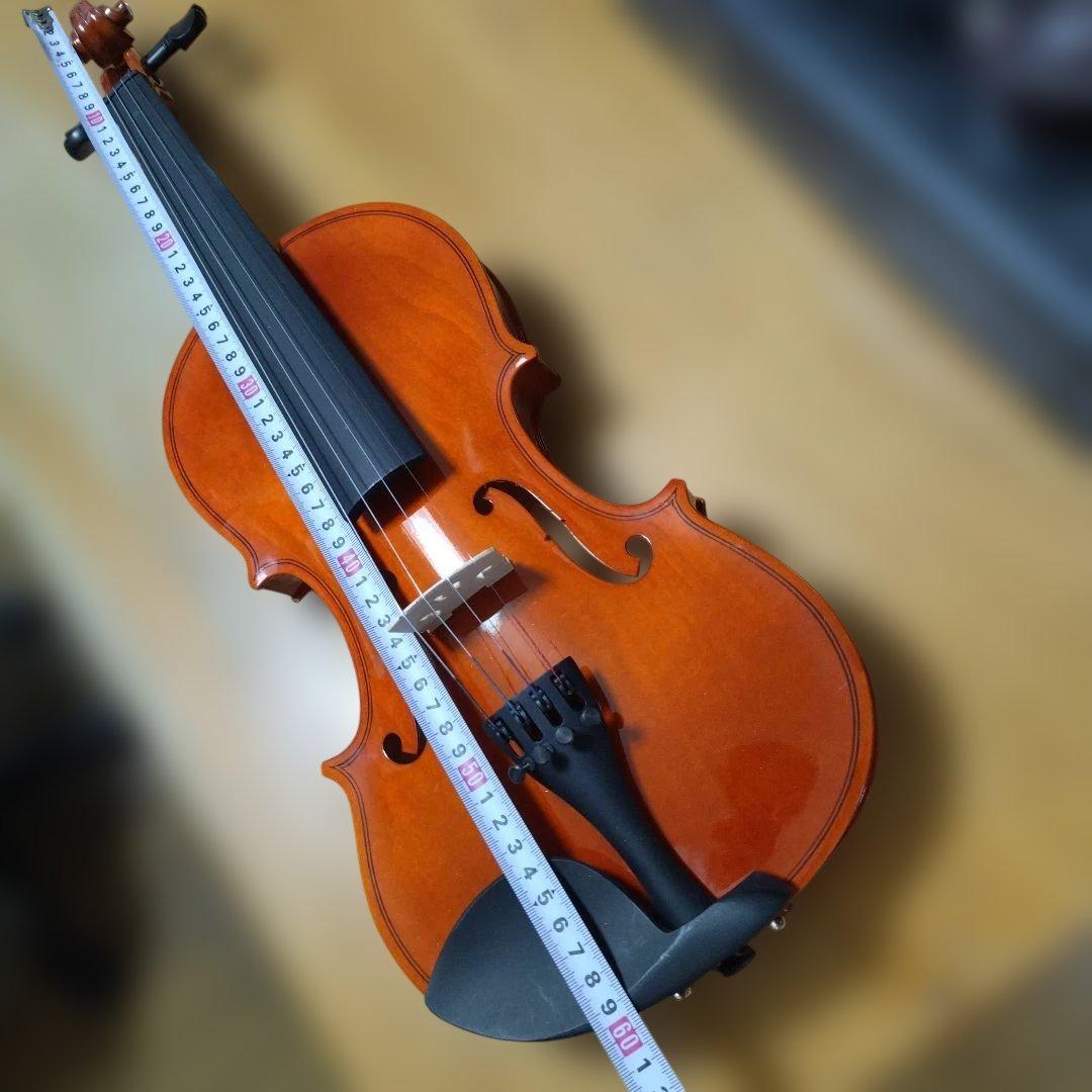 ♥新品未使用バイオリン4/4』♥初心者大人用♥メンテ済み♥弓、ケ―ス、松脂付き