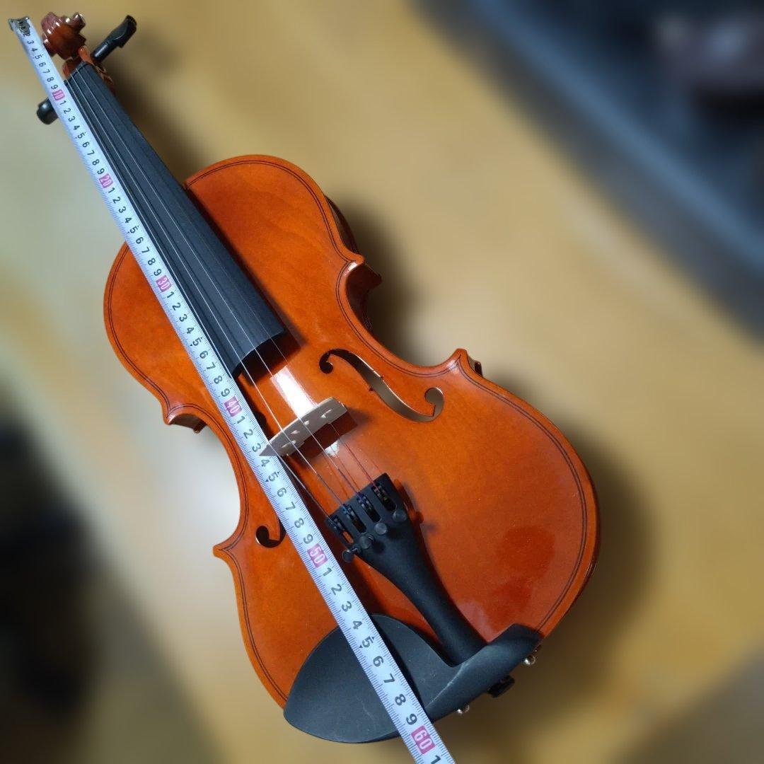 ♥新品未使用バイオリン4/4』♥初心者大人用♥メンテ済み♥弓、ケ―ス、松脂付き