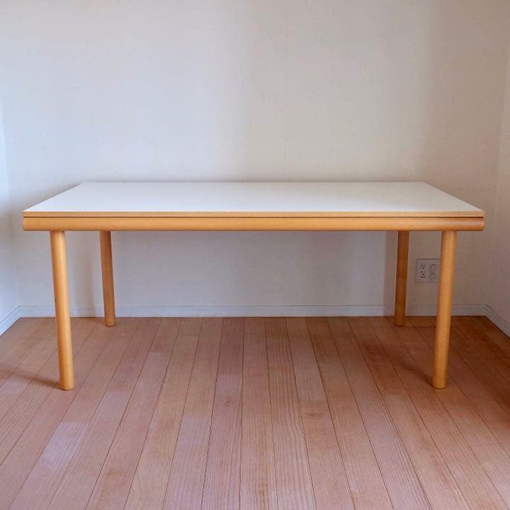 Enzo Mari ダイニングテーブル MUJI - メルカリ