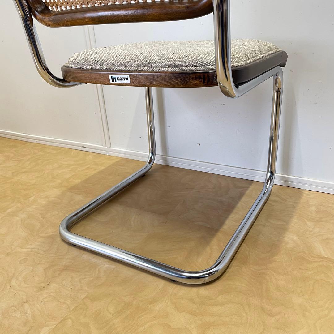 希少 マルニ木工 チェスカチェア② ビンテージ オールド ダイニングチェア 椅子