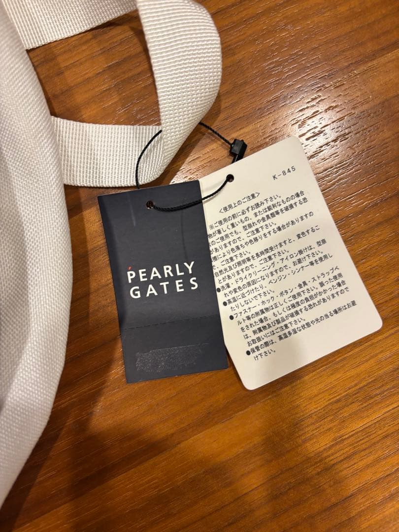 未使用品　PEARLY GATES パーリーゲイツ　バックパック　リュック