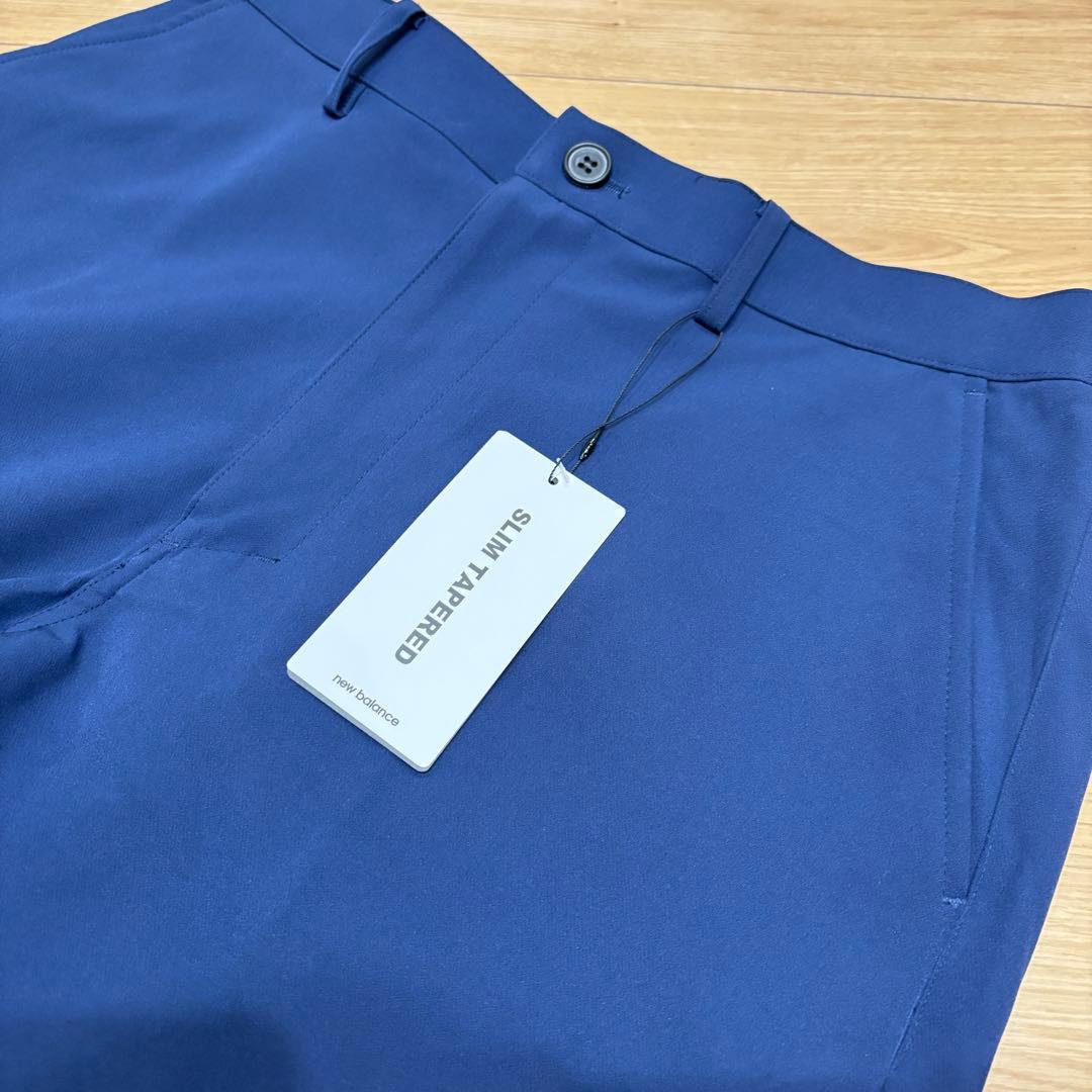 新品　ニューバランス スーツ 上下セット テーパードパンツ ネイビー　XL