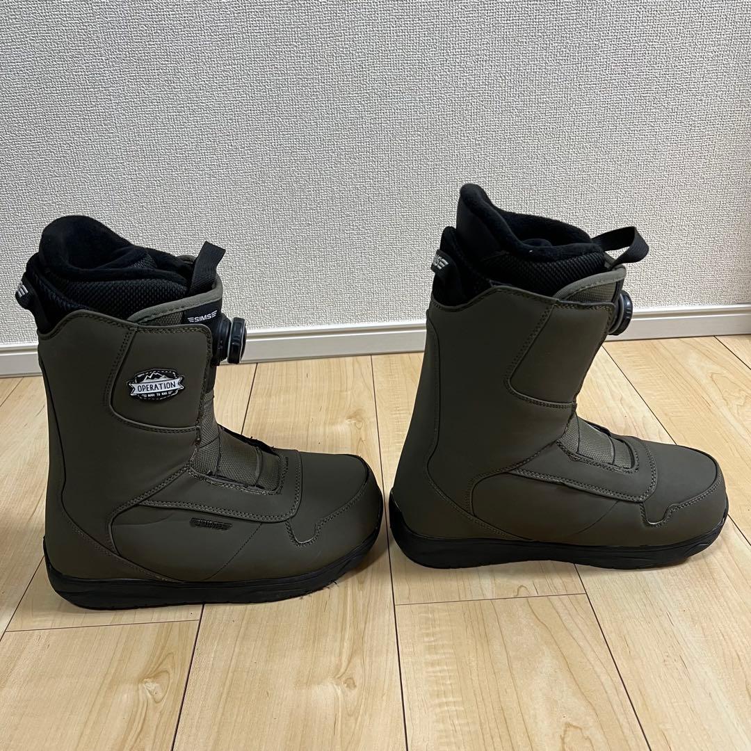 【即日発送】スノボブーツ　SIMS シムス OPERATION 24.0cm