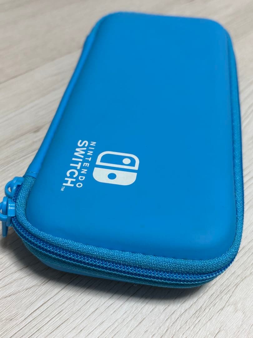 Switch lite ターコイズブルー 本体&カバー、ケース付