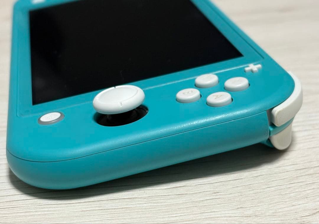 Switch lite ターコイズブルー 本体&カバー、ケース付