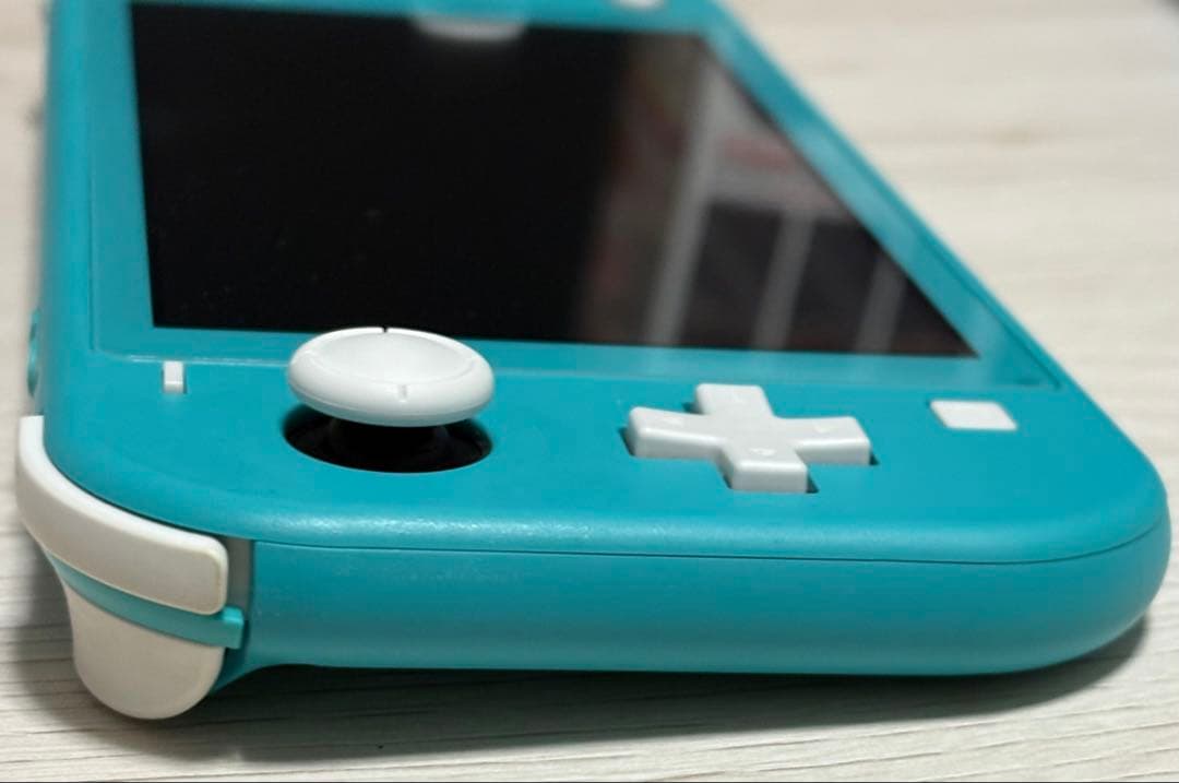 Switch lite ターコイズブルー 本体&カバー、ケース付