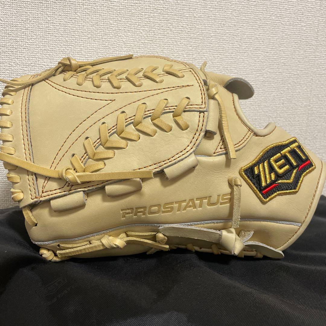 PROSTATUS 野球グローブ クリーム色 左投げ用