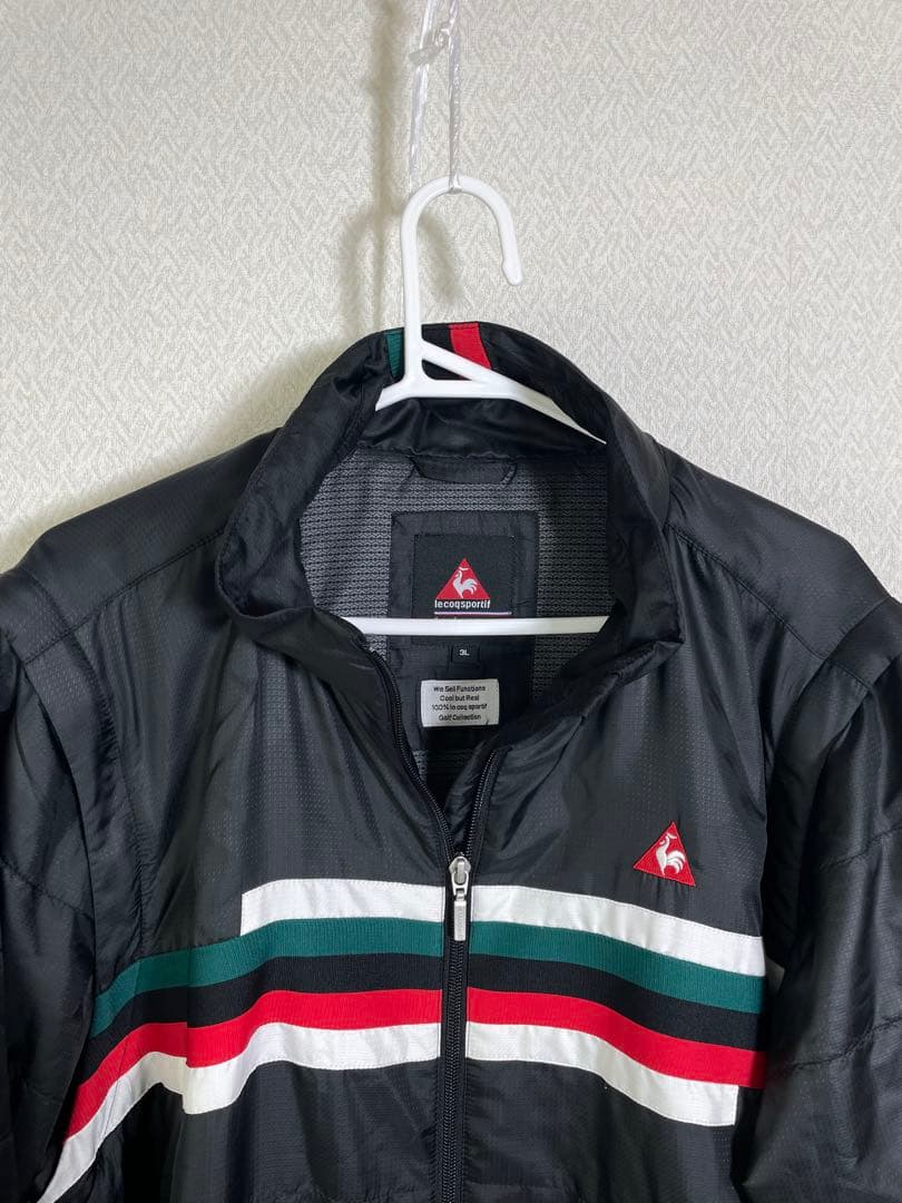 ルコックスポルティフゴルフコレクションヒートポッドジャケット 2WAYサイズ3L